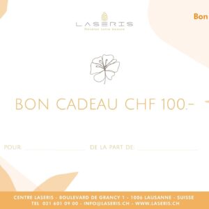 Bon cadeau de 100 CHF